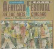 Chrysler Foundation presents The 19th ANNUA L AFRICAN FESTIVAL OF THE ARTS CHICAGO 2008 on Aug 29, 2008 [877-small]