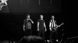 Jonas Brothers with Bebe Rexha and Jordan McGraw at Tacoma Dome (October 12, 2019) on Oct 12, 2019 [013-small]