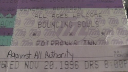 Bouncing Souls & Against All Authority on Nov 20, 1996 [437-small]