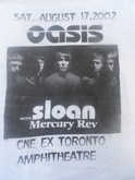 Oasis / Sloan / Mercury Rev / The Soundtrack of Our Lives / Sam Roberts on Aug 17, 2002 [523-small]