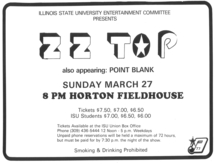 ZZ Top / Point Blank on Mar 27, 1977 [777-small]