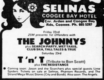 Search Party (AU) / The Johnnys / Wet Taxis / Club Ska / Tall Tales And True on May 22, 1987 [780-small]