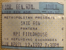 Skid Row / Pantera on Dec 4, 1992 [963-small]