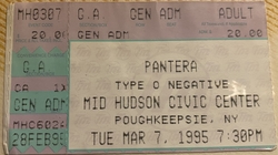 Pantera / Type O Negative on Mar 7, 1995 [964-small]