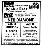 Doobie Brothers / The Marshall Tucker Band / Heart on Aug 6, 1976 [414-small]