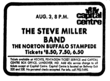 Steve Miller Band / Norton Buffalo Stampede on Aug 3, 1977 [416-small]