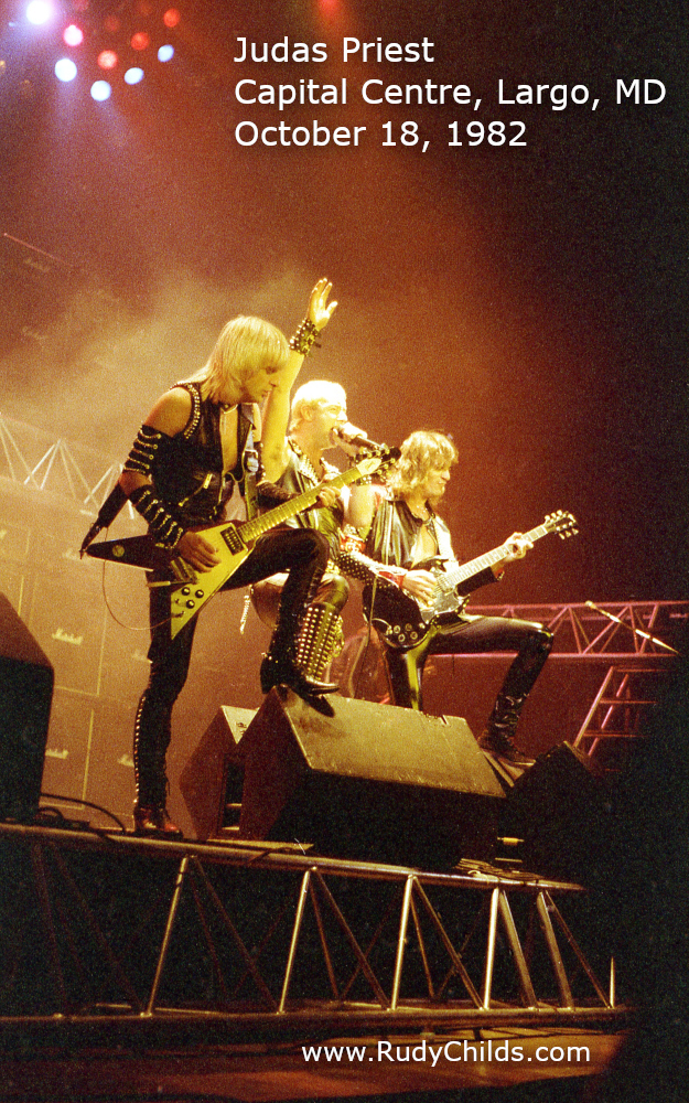 Oct 18, 1982 Judas Priest / Iron Maiden at Capital Centre Landover
