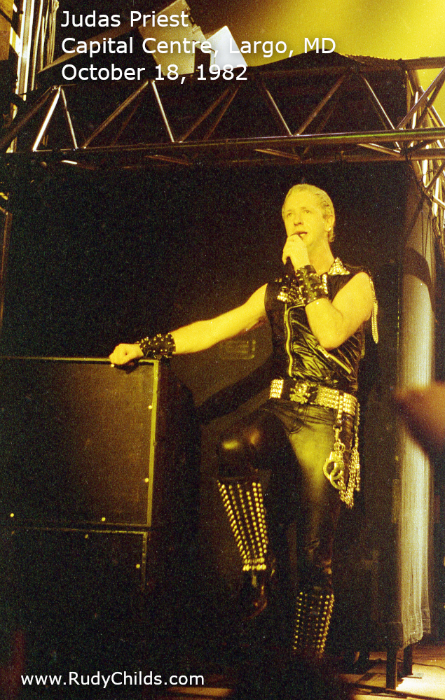 Oct 18, 1982 Judas Priest / Iron Maiden at Capital Centre Landover, Maryland, United States