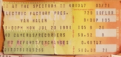 Van Halen / The Fools on Jul 20, 1981 [384-small]