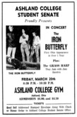 iron butterfly / The Grass Harp on Mar 20, 1970 [468-small]