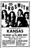 Aerosmith / Kansas / Ted Nugent on Nov 20, 1975 [469-small]