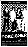 Foreigner / Duke Jupiter on Jul 9, 1982 [749-small]