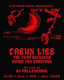 Creux Lies / The Very Reverend / Songs for sabotage on Mar 19, 2022 [872-small]