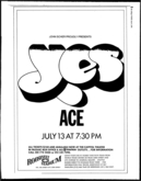 Yes / Ace on Jul 13, 1975 [987-small]