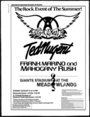 Aerosmith / Journey / Ted Nugent / Frank Marino & Mahogany Rush on Aug 6, 1978 [990-small]