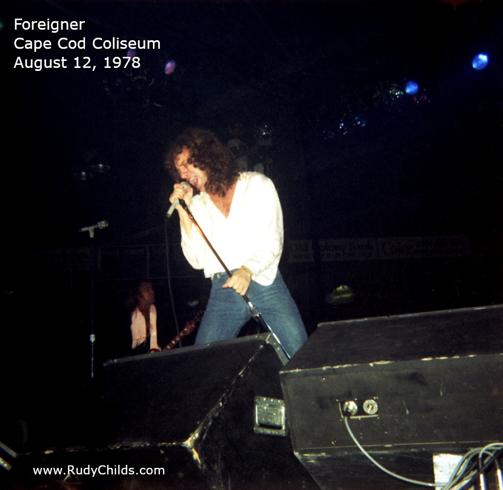 Aug 12, 1978: Foreigner / Walter Egan at Cape Cod Coliseum South ...