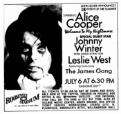 Alice Cooper / Johnny Winter / Leslie West / James Gang on Jul 6, 1975 [101-small]