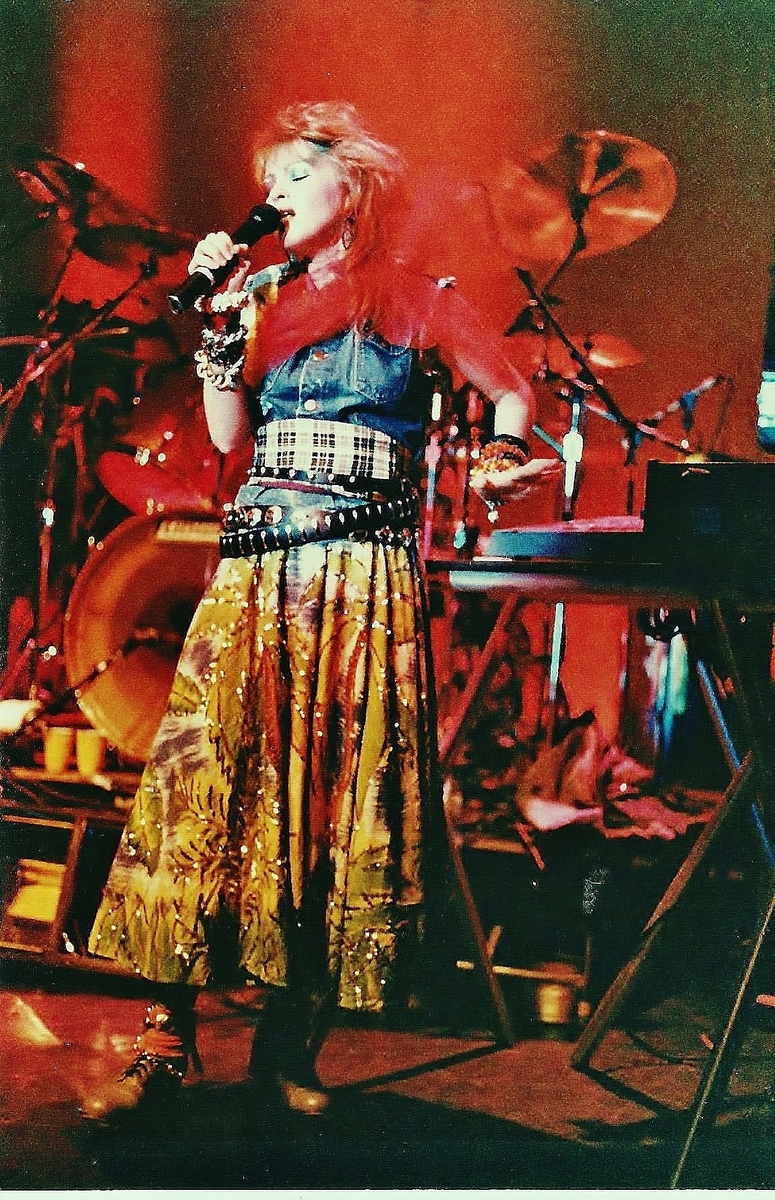 Cyndi Lauper's 1984 Concert & Tour History Concert Archives