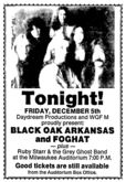 Black Oak Arkansas / Foghat / Ruby Starr on Dec 5, 1975 [436-small]