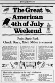 Chuck Berry / The Association on Jul 4, 1983 [585-small]