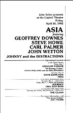 Asia / Johnny and the Distractions on Apr 30, 1982 [998-small]