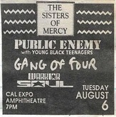 The Sisters Of Mercy / Public Enemy / Gang Of Four / Warrior Soul on Aug 6, 1991 [372-small]