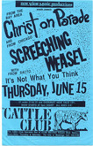 Christ on Parade / Screeching Weasel / It's Not What You Think on Jun 15, 1989 [376-small]