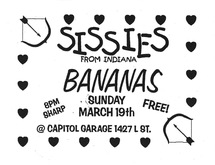 Sissies / Bananas on Mar 19, 2000 [380-small]
