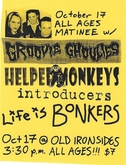 Groovie Ghoulies / Helper Monkeys / The Introducers / Life Is Bonkers on Oct 17, 2004 [773-small]