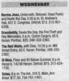 Grandaddy / Saves the Day / The Fire Theft / Hey Mercedes on Mar 31, 2004 [130-small]