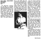 Jeff Beck / mahavishnu orchestra on May 7, 1975 [264-small]