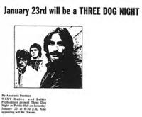 Three Dog Night / Dreams on Jan 23, 1971 [303-small]