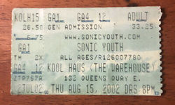 Sonic Youth / Sunburned Hand of the Man / Hair Police on Aug 5, 2004 [351-small]