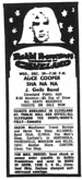 Alice Cooper / Sha Na Na / The J. Geils Band on Dec 29, 1971 [603-small]