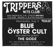 Blue Oyster Cult / The Godz on Aug 6, 1986 [659-small]