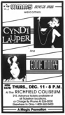 Cyndi Lauper / Eddie Money on Dec 11, 1986 [674-small]