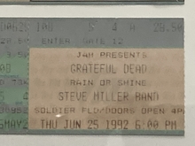 Grateful Dead / Steve Miller Band on Jun 25, 1992 [791-small]