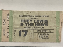 Huey Lewis And The News / Stevie Ray Vaughan on May 17, 1984 [794-small]