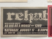 Rehab / As Big As A Mouse  / 1380 on Aug 17, 2013 [885-small]