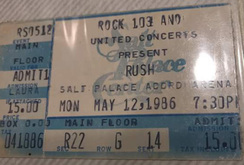 Rush / The Fabulous Thunderbirds on May 12, 1986 [290-small]