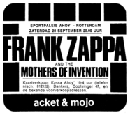 Frank Zappa / The Mothers Of Invention on Sep 28, 1974 [912-small]
