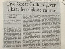 Five Great Guitars met Harry Sacksioni,  Jan Kuiper, Eric Vaarzon Morel, Digmon Roovers, Jan Kuiper, Zou Diarra on Feb 15, 2003 [209-small]