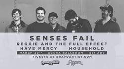 Senses Fail / Reggie and the Full Effect / Have Mercy / Household on Mar 20, 2018 [301-small]