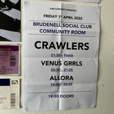 Crawlers / Venus Grrrls / ALLORA on Apr 1, 2022 [489-small]