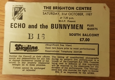Echo & the Bunnymen / The Primitives on Oct 31, 1987 [787-small]