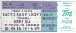 Jethro Tull on Nov 10, 1992 [155-small]