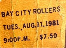 The Rollers on Aug 11, 1981 [173-small]