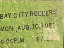 The Rollers on Aug 10, 1981 [174-small]