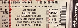 Panic! At the Disco / Fall Out Boy / Twenty One Pilots on Sep 22, 2013 [229-small]