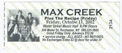 Max Creek  on Oct 11, 2002 [244-small]
